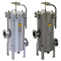 Fulflo S Multi-Cartridge Filter Vessels | Carbon Steel, 304 & 316 Stainless Steel ASME Code DesignS for Liquid/Gas Filtration